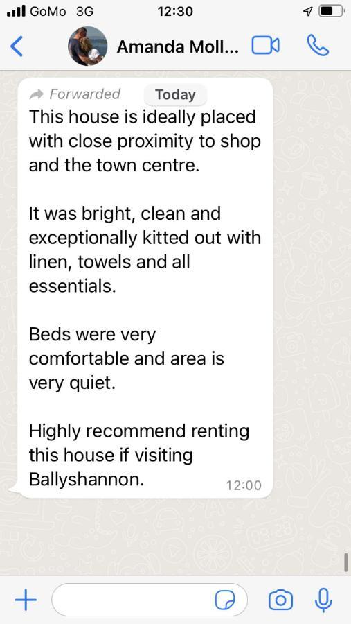 Entire 3 Bedroom House Ballyshannon Town Centre Екстер'єр фото